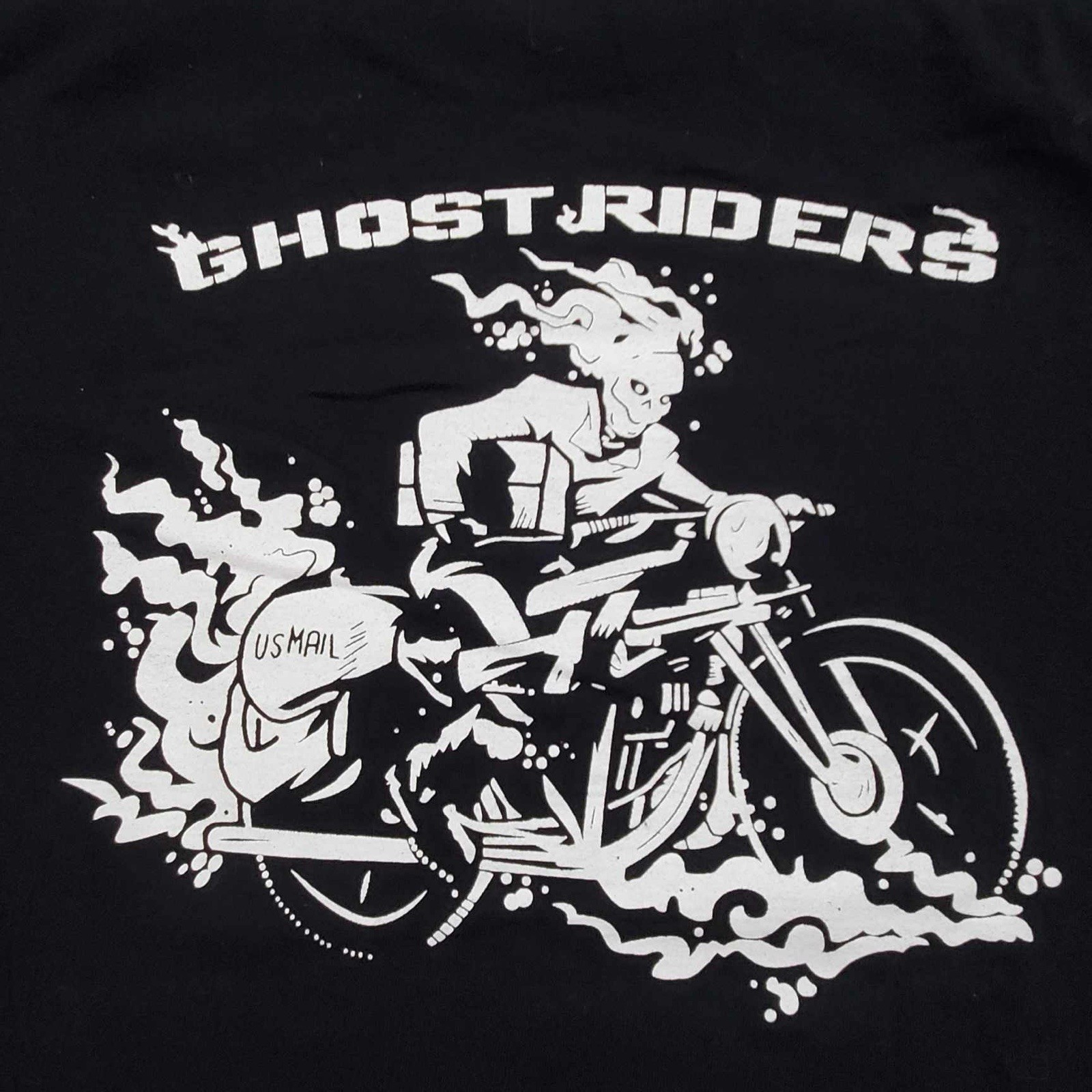 Vintage 444 HAC Ghost Riders T Shirt US Military 2nd Platoon Medium M RARE image 3