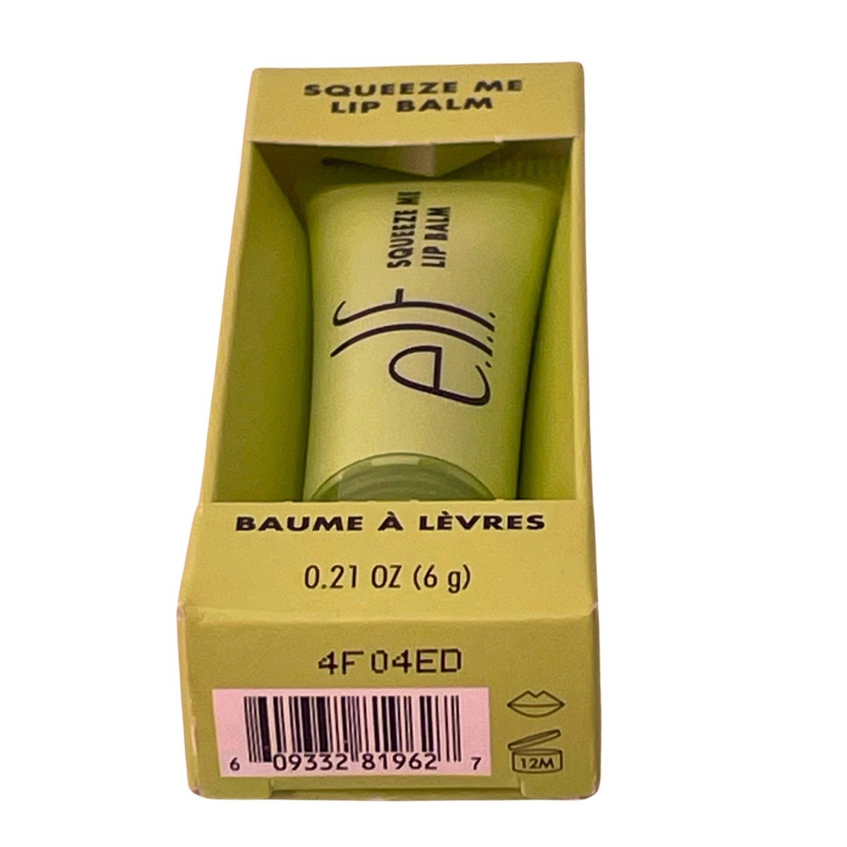 e.l.f. Squeeze Me Lip Balm Honeydew Hydrating Tinted Lip Care 0.21