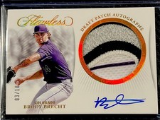 2025 Panini Flawless Brody Brecht 03/10 Rookie Patch Auto