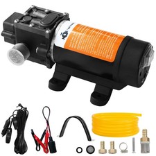 12V Fuel Transfer Pump Set, Moves Up to 120 Gallons of Gas or Diesel Per Hour...