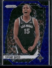 2024 Panini Prizm WNBA #81 Tiffany Hayes Blue Velocity Prizms Las Vegas Aces