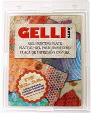 Gel Printing Plate - 8" X 10" Gel Plate, Reusable Gel Printing Plate, Printma...