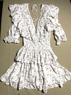Jens pirate booty dress Floral Ruffle Romantic