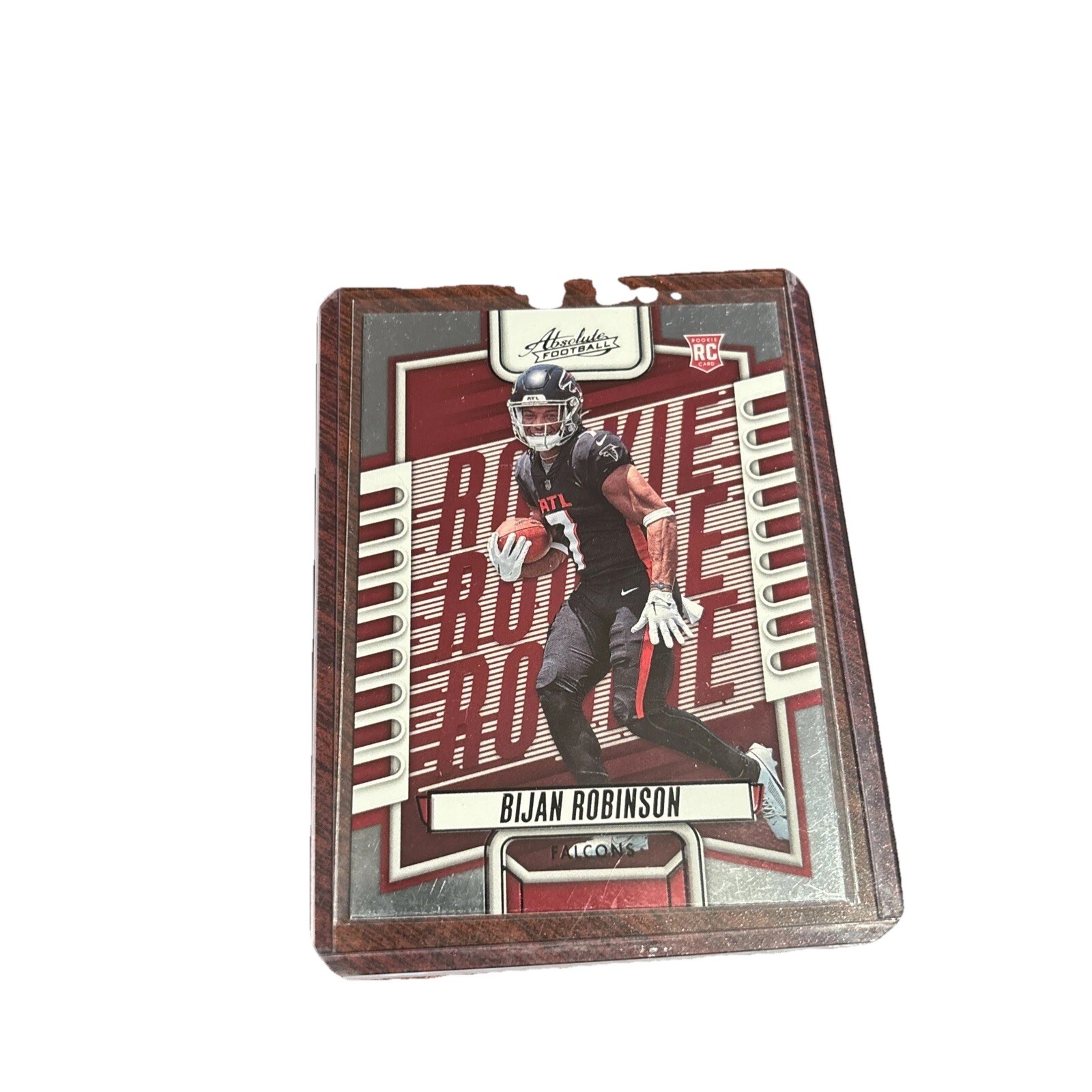 2023 Panini Absolute - Rookies Purple #106 Bijan Robinson (RC)