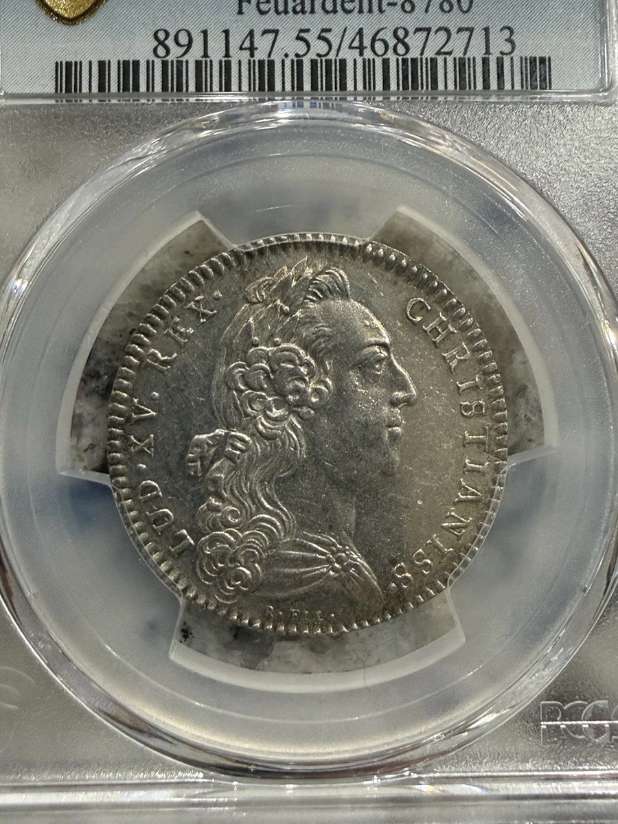 1700 フランス リヨン ジェトン PCGS MS63 ロット番号 G2978 シルバー