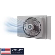 16 In. Window Fan with Ez-Dial Ventilation