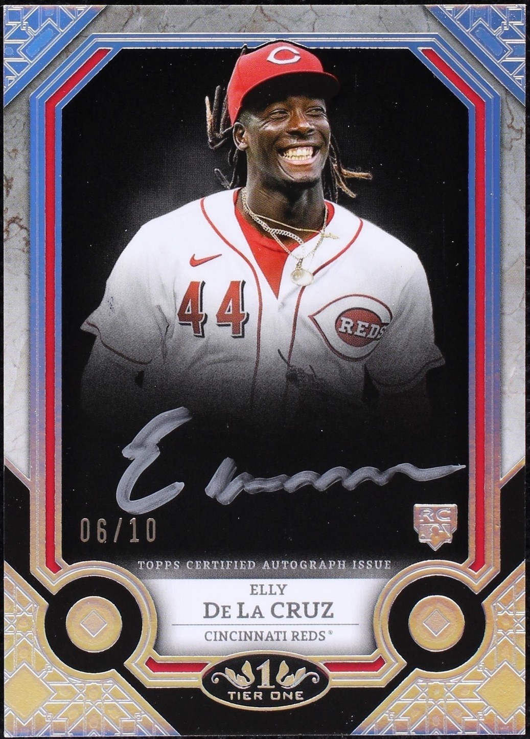 2024 Topps Tier One - Elly De La Cruz #T1A-ED for sale | eBay