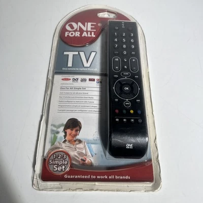 One For All Control Remoto De TV URC 11-7110 Original Genuine Sin Usar - Imagen 1 de 4