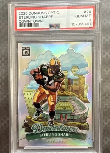 2025 Donruss Optic Sterling Sharpe Base (PSA 10)