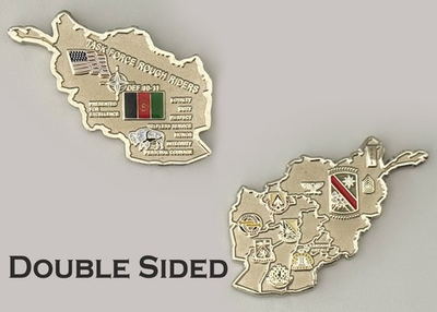 #ad #ad Task Force Rough Riders OEF 10 11 Afghanistan Challenge Coin J#2 $42.49