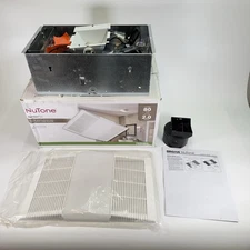 NuTone 765H80L 80 CFM Ceiling Bathroom Exhaust Fan with Light and 1300W Heater