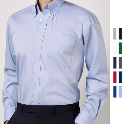 Classic Fit Premium Oxford Shirt Klassisches Herren Uni Premium-Oxfordhemd S-7XL