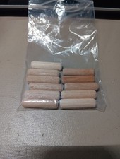 Wood Dowels 10mmx20mm 11 in pack - NEW