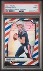2024 PANINI PRIZM RED/WHITE/BLUE PRIZM #329 DRAKE MAYE ROOKIE RC PSA 9