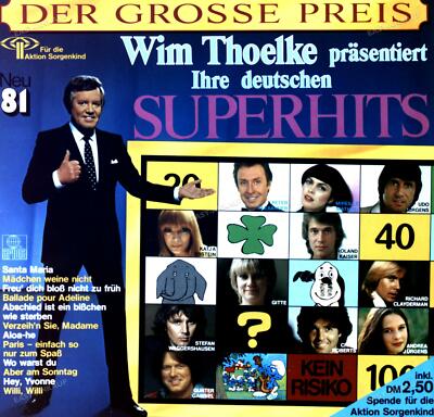 Various - Der Grosse Preis (Wim Thoelke Präsentiert Superhits Neu '81) LP '