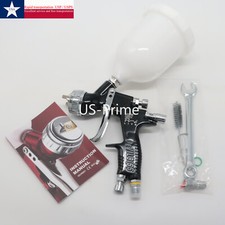 For Devilbiss Black Spray Gun Te20 1.3 Mm Nozzle Pro Car Paint Tool Pistol New