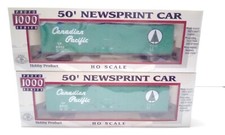 HO- 2 Wagons  PROTO SERIES 1000-50' Canadian Pacific- Ref 920-237156. Avec BO .