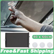 Car Retractable Windshield Sun Shade Curtain UV Protection Sun Visor Block Cover