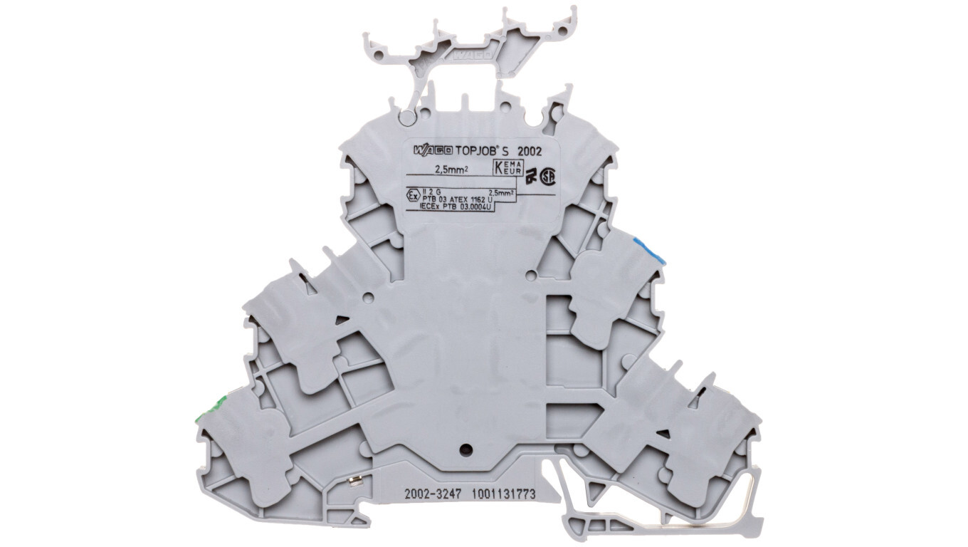 3-Deck Splice 2.5mm2 PE/N/L Gray TOPJOBS 2002-3247 /T2UK