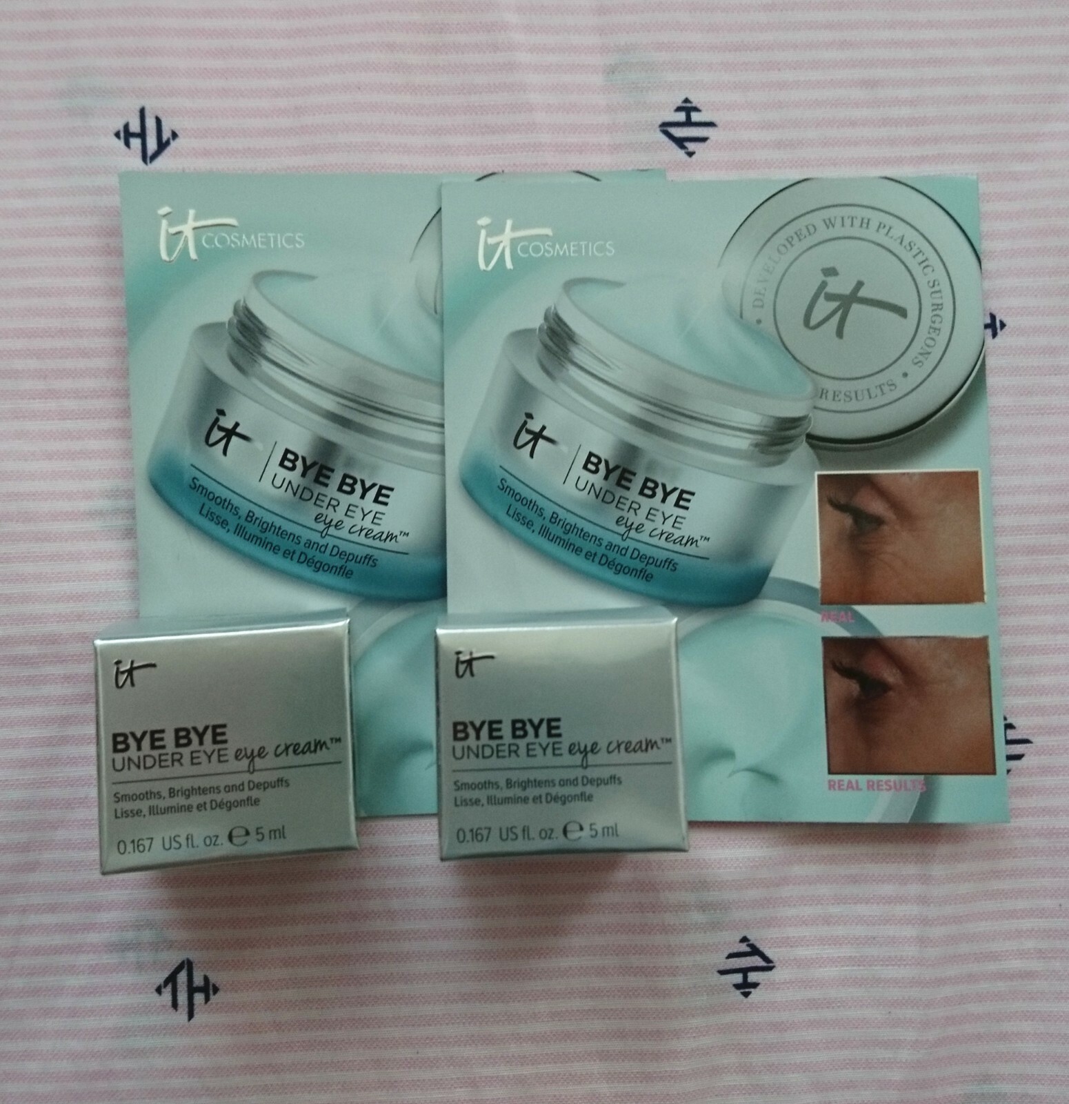 bye bye under eye cream