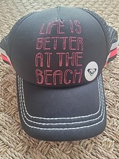 ROXY Girls Snapback Hat Black