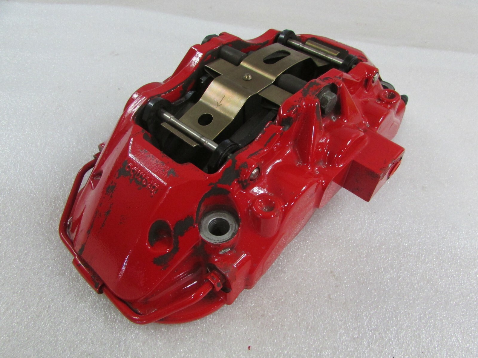 2014 Maserati Quattroporte AWD, RH Front Brake Caliper, Red