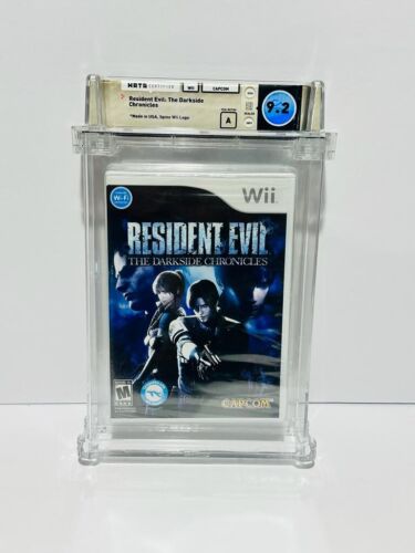 Resident Evil: The Darkside Chronicles (Nintendo Wii) WATA Graded 9.2 A Sealed - Picture 1 of 4