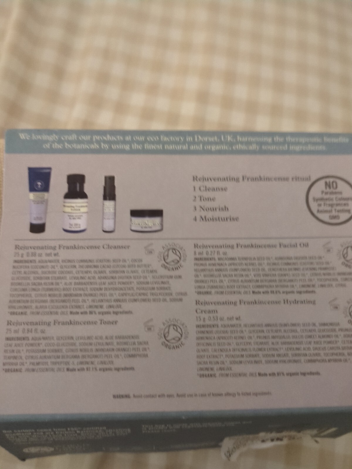 neals yard gift set Rejuvenating Frankincense eBay