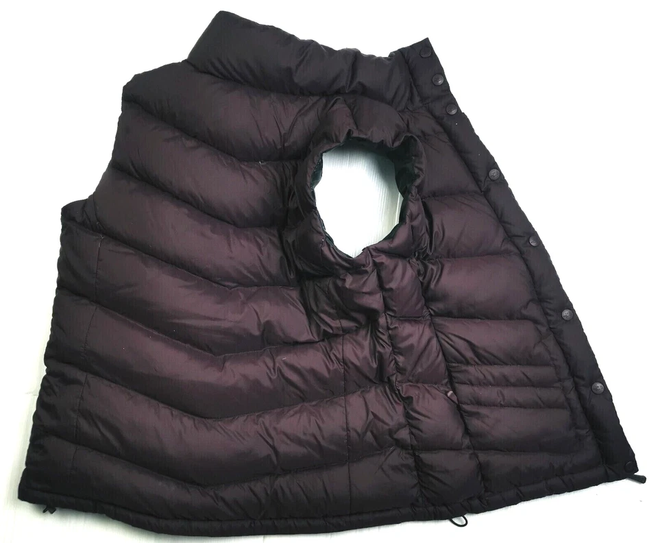 LO ÚLTIMO Mujeres THE NORTH FACE 700 DEPORTIVO PLUMÓN DE GANSO ACOLCHADO CHALECO PÚRPURA Chaqueta M Foto 4 de 4