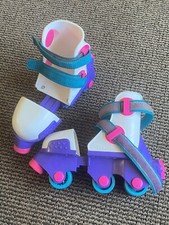 Fisher Price Grow-With-Me 1,2,3 Inline Skates 2-5 Years Girls Purple Pink