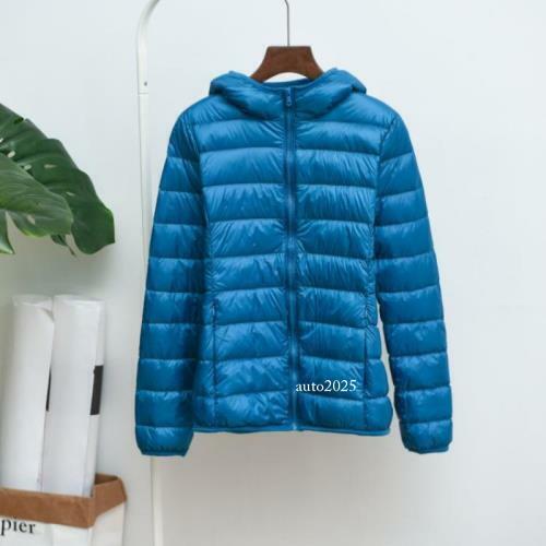 Womens Ultralight Down Jacket Plus Size Outdoor Portable Puffer Outerwear Coat L - Picture 14 of 26
