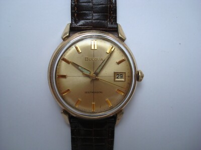 BULOVA MENS SELFWINDING Watch 11 ALACD DATE Hair