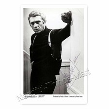 Steve McQueen - Autogrammfoto laminiert 