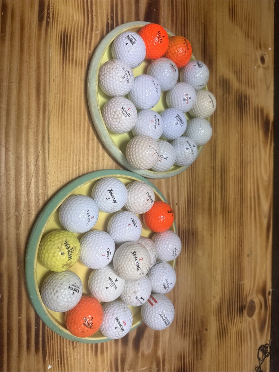 33 Assorted Golf Balls Some Vintage | eBay