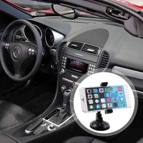 1Pc Car Phone Mount Suction Cup Phone Holder Dashboard Windshield Rack - 第 2/12 張圖片