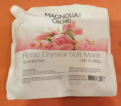 Magnolia Orchid Rose Crystal Soft Mask 800g exp 09/2029