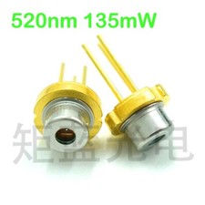 Sharp GH0521DE2G TO18-5.6mm Green 520nm 135mW Laser Diode (Single Mode)