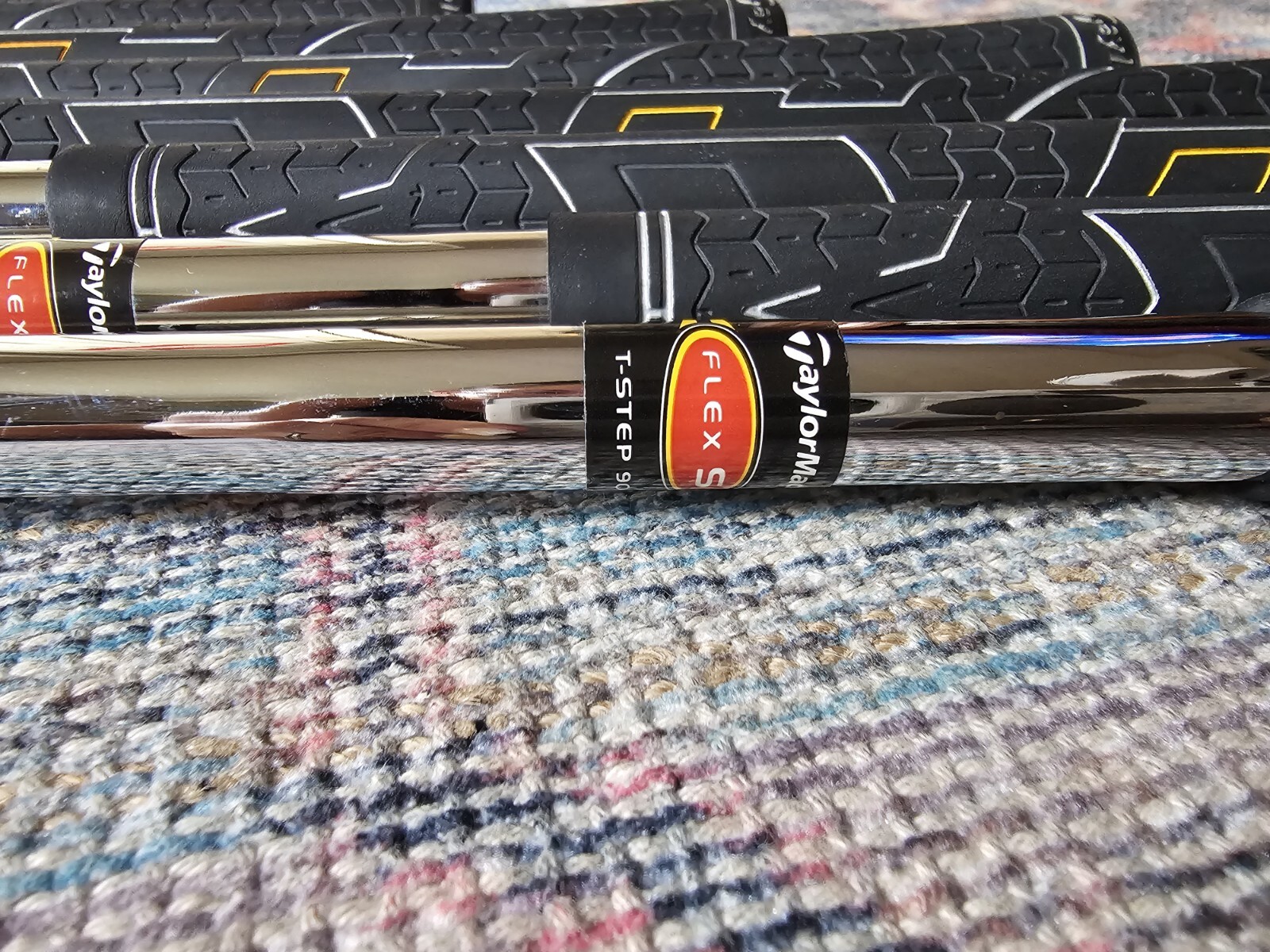 TaylorMade r7 Iron Set LH T Step 90 Stiff Flex 4PW Left Handed 8 Irons