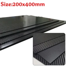 200*400mm Carbon Fiber Composite Material Anti-UV Board Sheet Plate 1-5mm thick