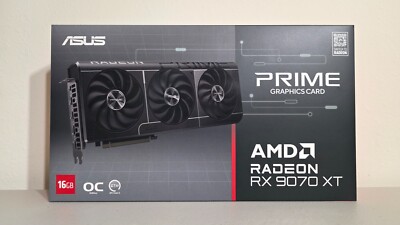 ASUS Prime Radeon RX 9070 XT OC Edition 16GB GDDR6