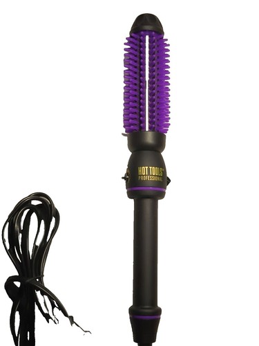 SOLEIL HAIR TOOLS Mini Heat Brush Apricot NEW In Bag Travel  display picture 1