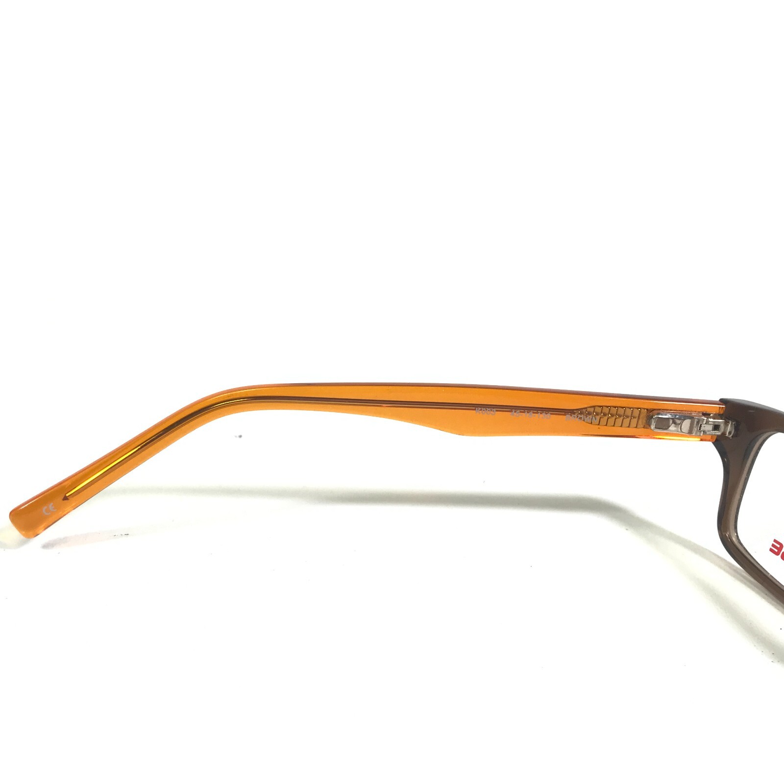 Converse Kids Eyeglasses Frames K003 BROWN Orange Rectangular Full Rim 45-16-130 thumbnail 9