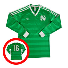 HANNOVER 96 1986 ADIDAS Away Football Shirt M 80s Germany Vintage Soccer Jersey