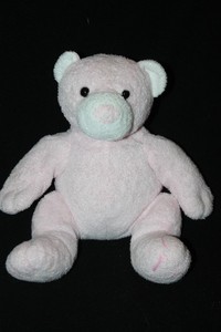 ty pluffies pink bear