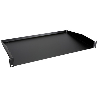 Penn Elcom R1194/1UK Equipment Rack Shelf 1U 1 Space Black Steel Heavy Duty