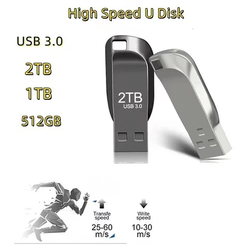 2-Pack 2TB USB 3.0 Flash Drive Thumb Drive Memory Stick for PC Laptop Storage - Picture 7 of 10