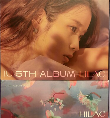 IU [LILAC] Autographed Signed Album Mint Lee Ji Eun HILAC VER | eBay