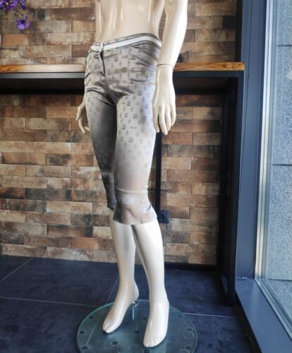 Roberto Cavalli - Just Cavalli Authentic Cropped Pants with Logo Unworn 42 IT - Picture 2 of 22