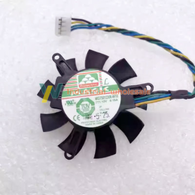 1pc 45mm MGT5012XR-W10 4Pin cooling Fan For VGA Video Card nVIDIA ATI 39*39*39mm