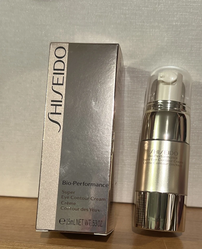 Crema contorno de ojos Shiseido Bio Performance Super 15 ml/0,53 oz sellada de seguridad nueva en caja Foto 2 de 4